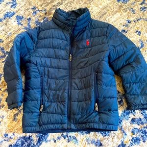 Excellent condition boys Polo Puffer Jacket size 4.